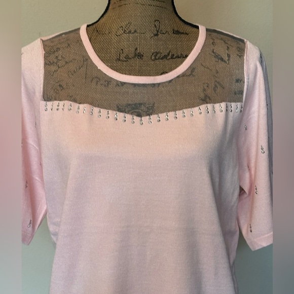 LAST ONE! Lovely short sleeved sweater-New with tag! - Picture 2 of 4